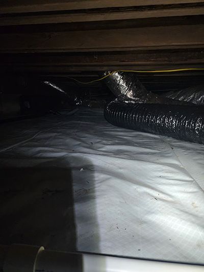 Crawl space encapsulation