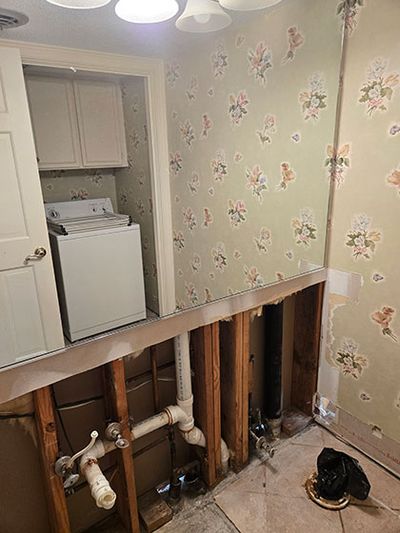 Home water damage repair